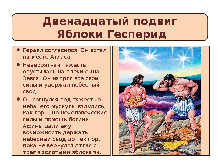 Рисунок по мифу яблоки гесперид