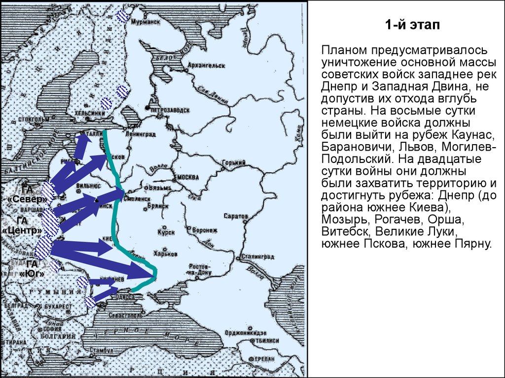 Идея блицкрига была заложена германским генштабом в план