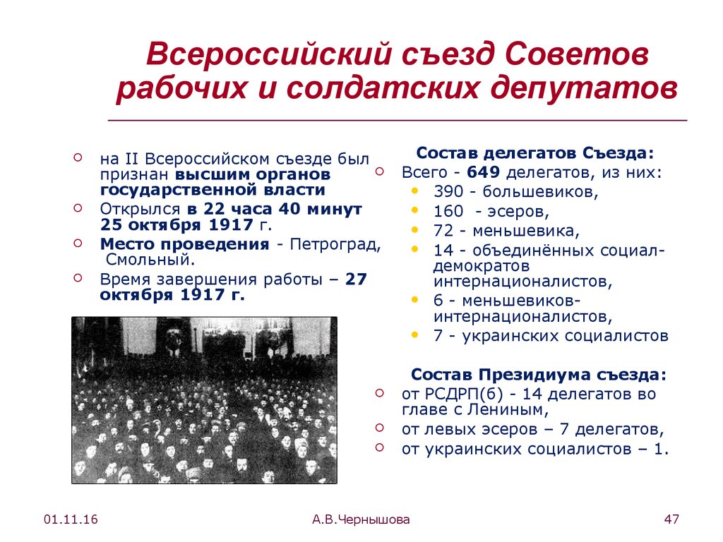Первый всероссийский съезд советов рабочих