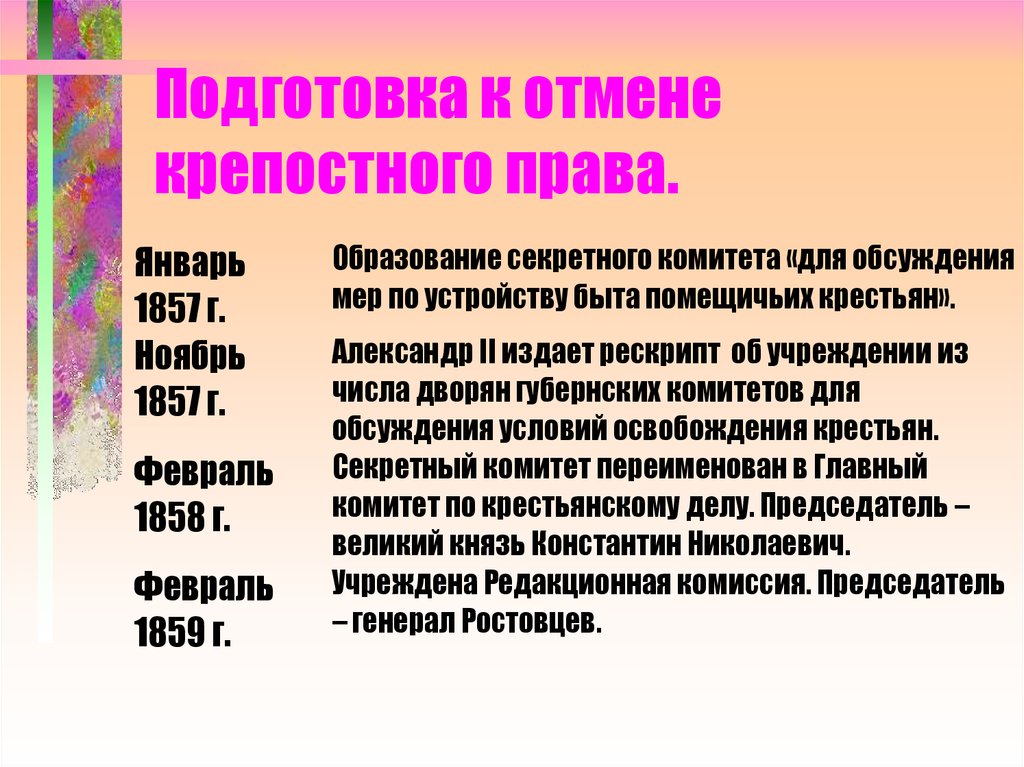 Презентация по теме отмена крепостного права в россии