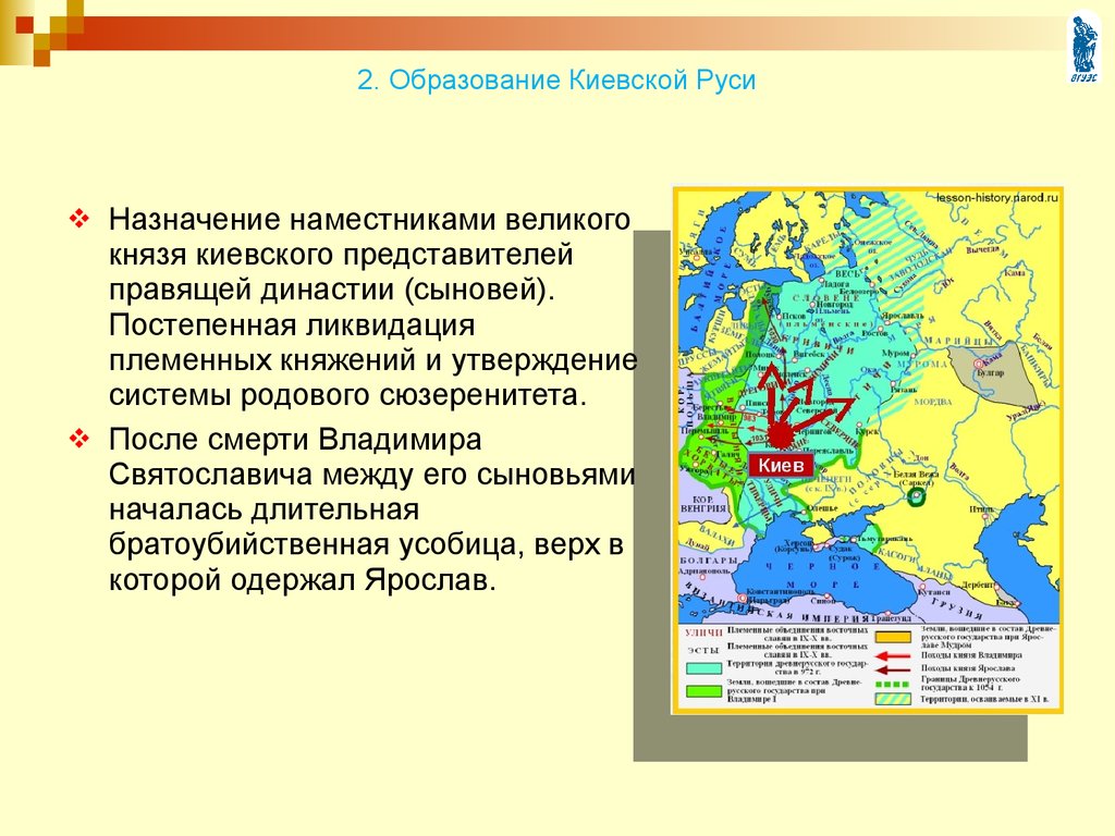 Раздробленность руси и западной европы