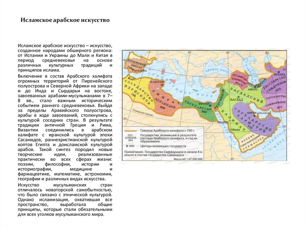 Арабские завоевания в 7 8 веках картинки