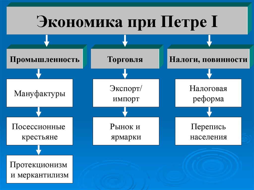 Экономическая политика петра 1 презентация 8 класс торкунов