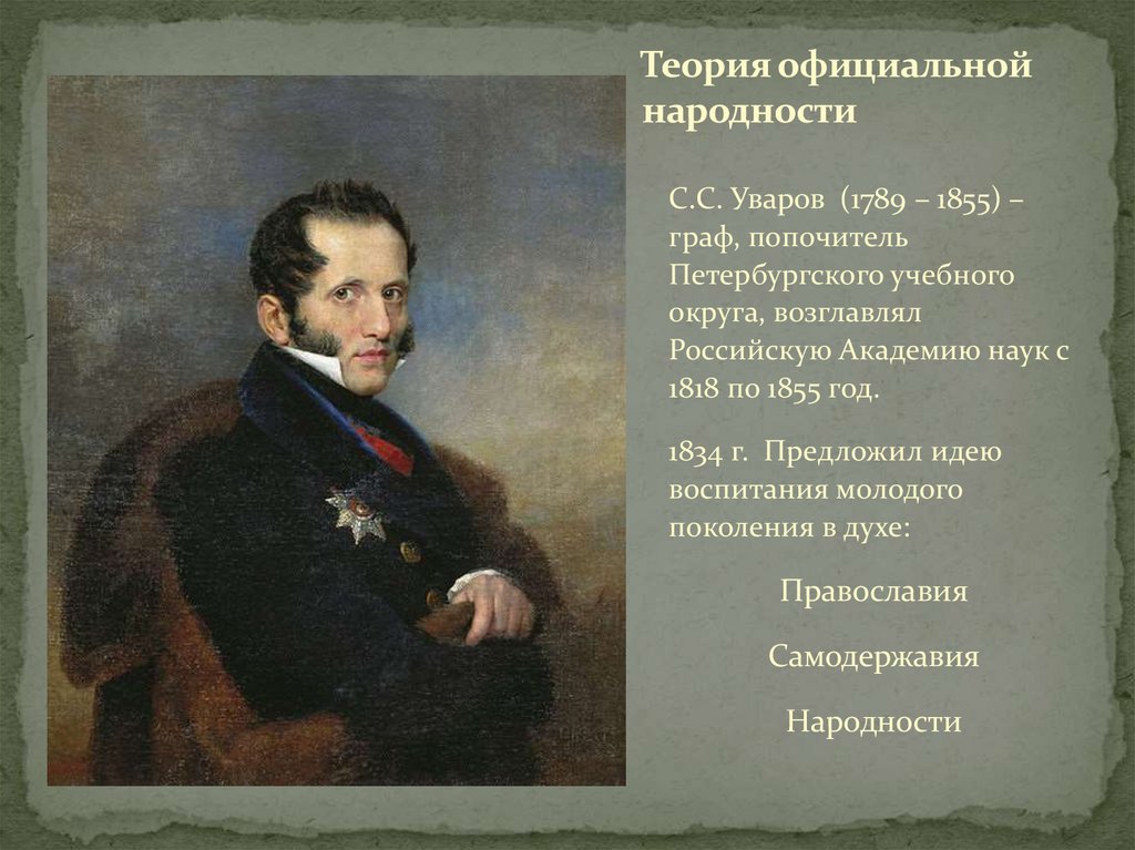 Теория официальной народности картинки