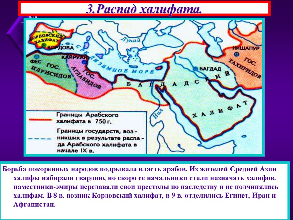 Возникновение государства у арабов презентация