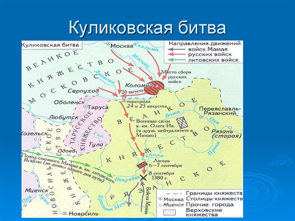 Название реки около которой произошла куликовская битва. Историческая карта Куликовской битвы.