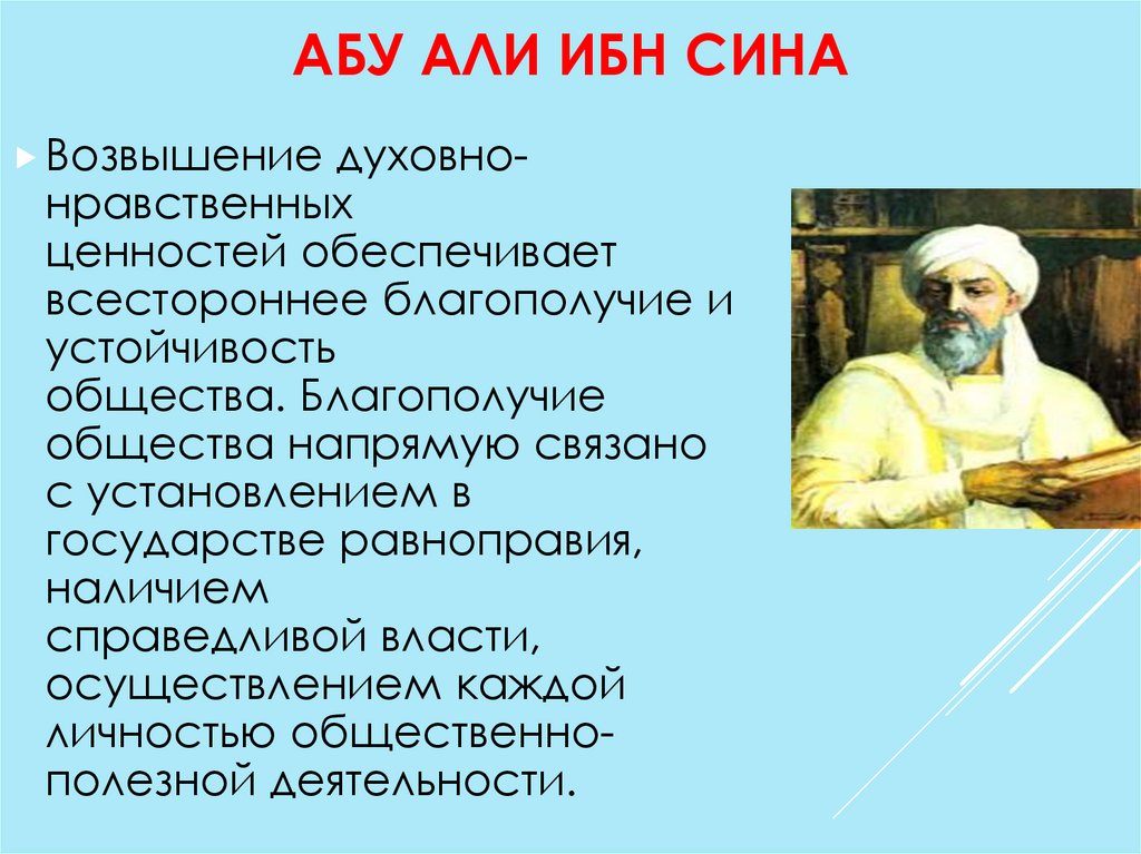 Абу али ибн сина презентация