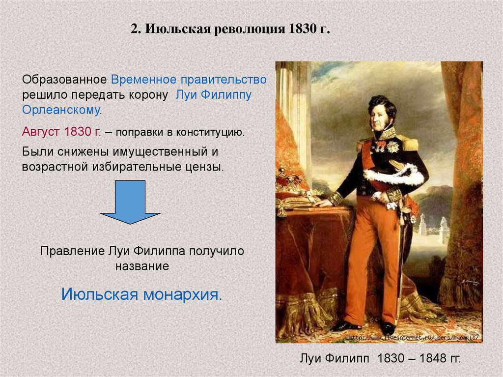 Составьте план ответа по теме движения протеста во франции в период июльской монархии кратко