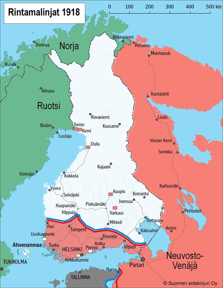 Территория финляндии до 1939 года карта и после