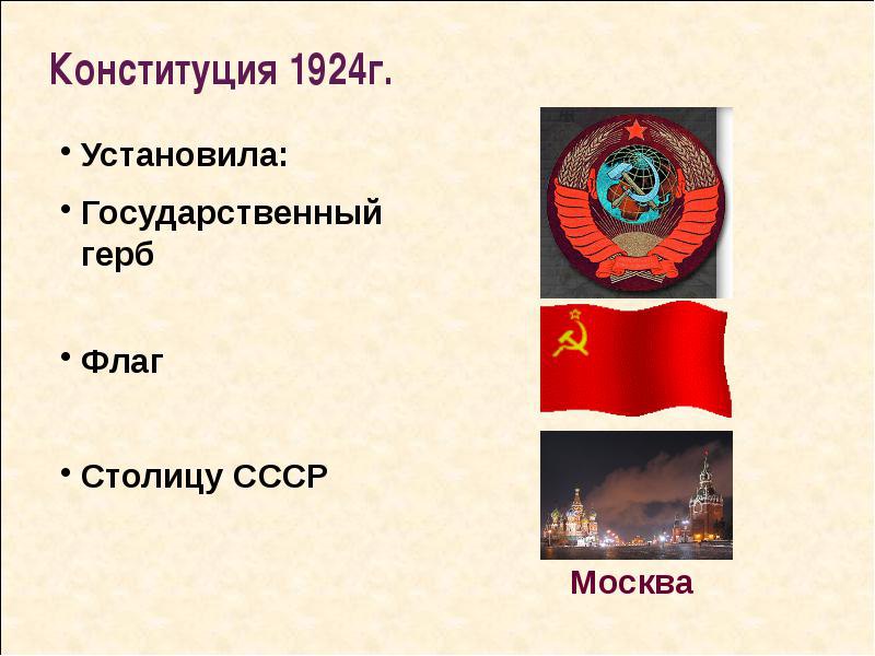 Сколько проектов конституции ссср 1924 г было представлено на рассмотрение комиссии цик ссср