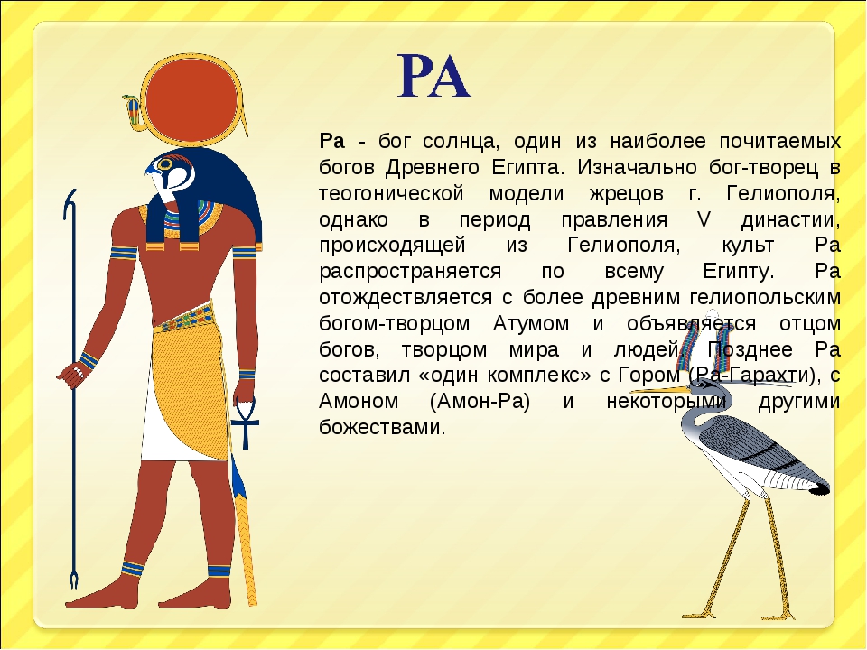 Презентация на тему древние боги египта