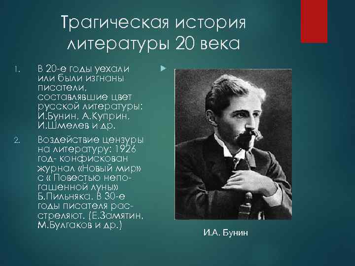 Литература рубежа xix xx веков. Литература 20 века. Литература 20 века Писатели.