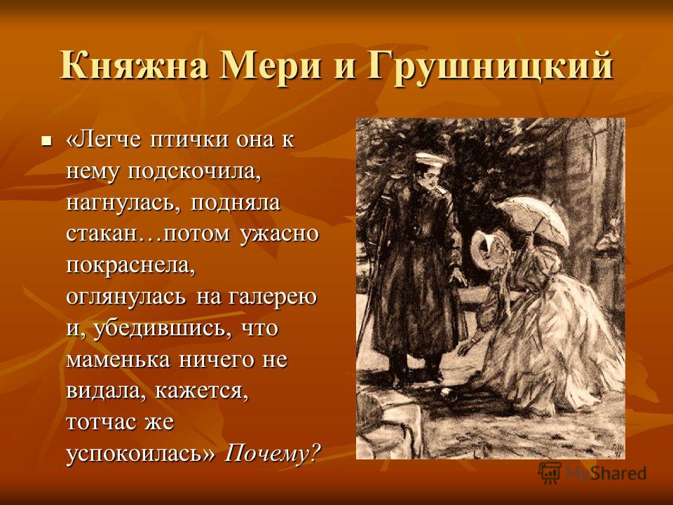 Сравните картины природы описанные автором и печориным заметили ли что нибудь интересное княжна мери