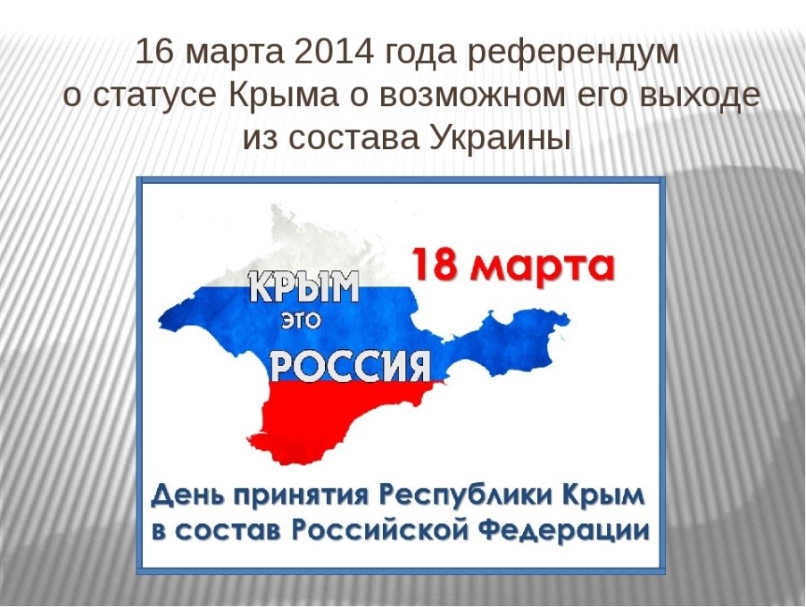 Кто разработал проект присоединения крыма к россии