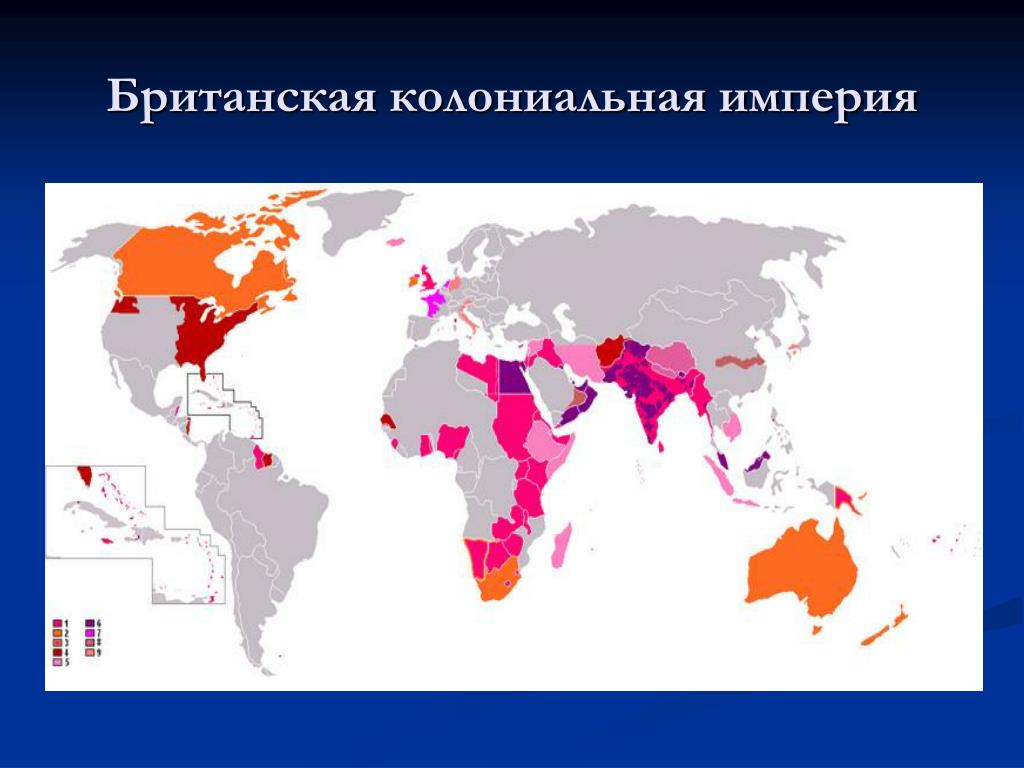 Британская колониальная империя презентация