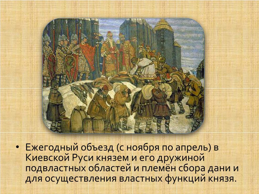 Сбор налогов в 10 веке. Полюдье в Киевской Руси это. Рерих полюдье. Полюдье 16 века. Сбор полюдья в древней Руси.