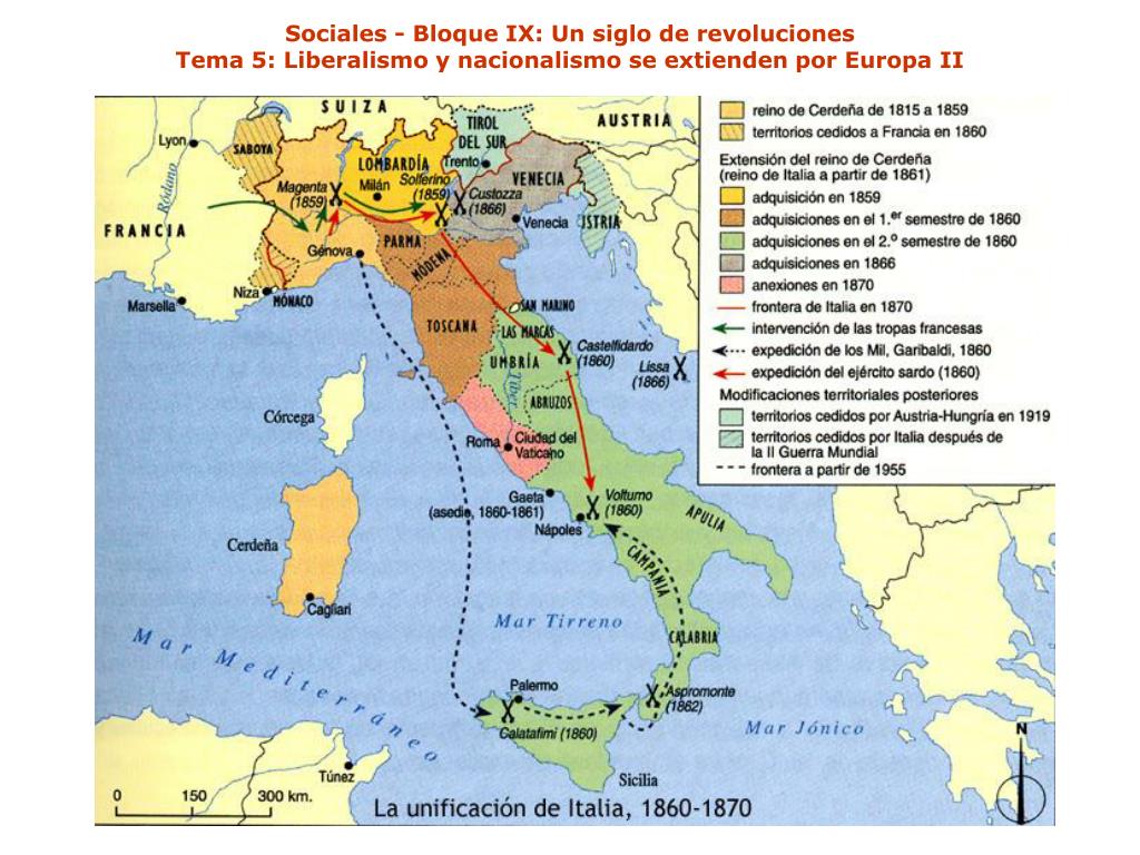 От италии до сицилии объединение италии. Объединение Италии карта. Италия 19 век карта. Карта объединение Италии 9 класс. Объединение Италии 1870.