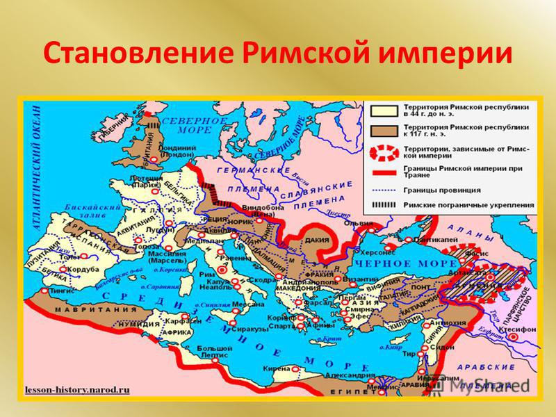 Причины установления римского господства над средиземноморьем