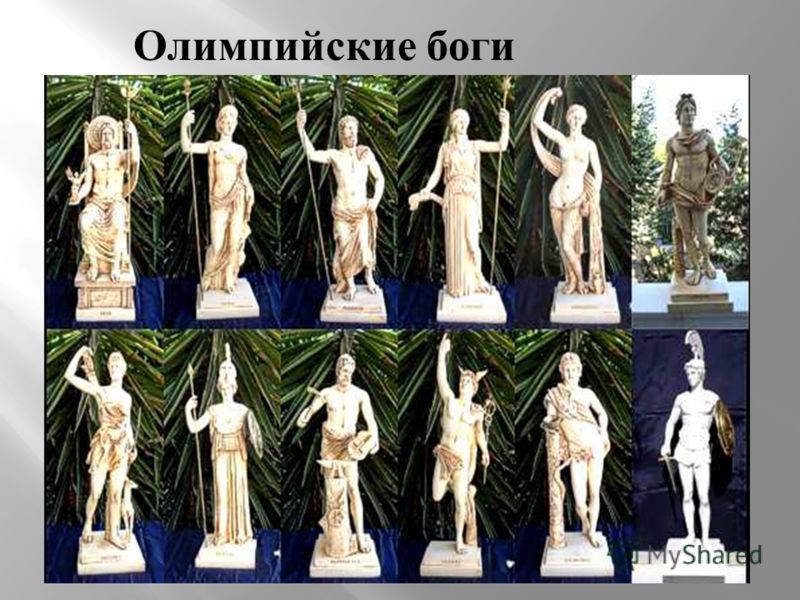 Соответствие римских и греческих богов фото
