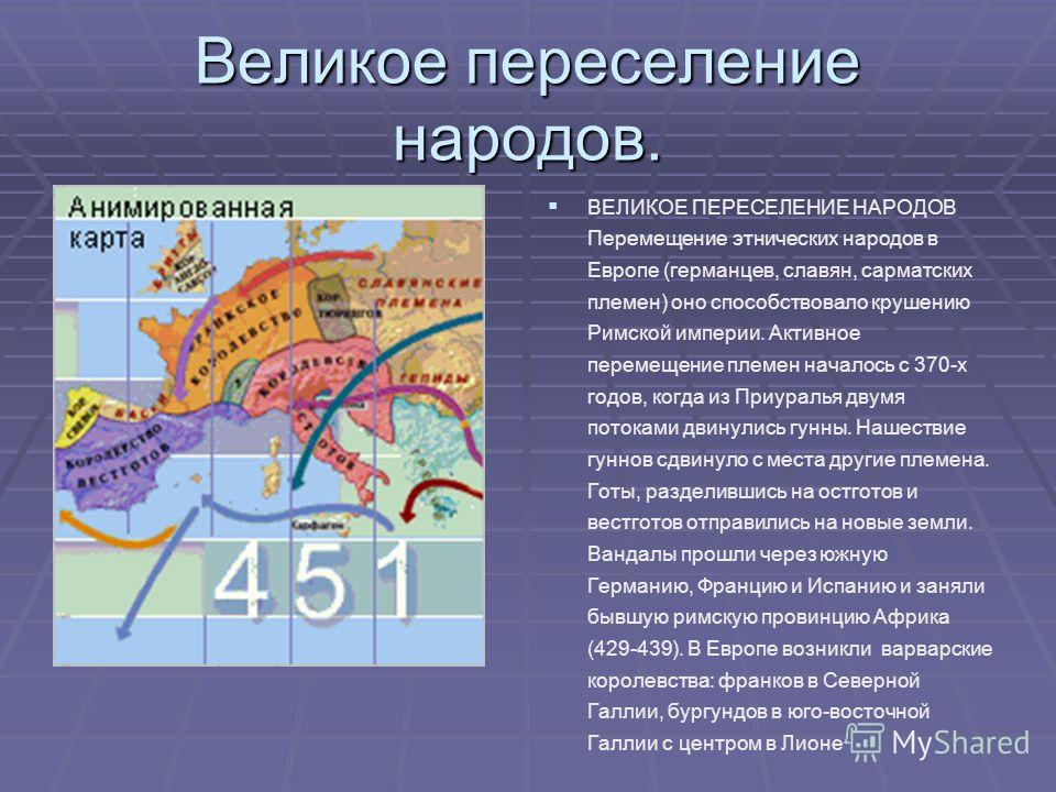 Презентация великое переселение народов и падение западной римской империи