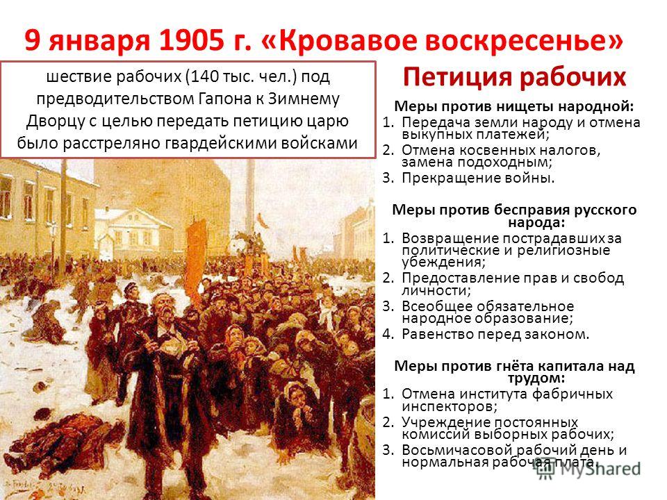 В россии была следствием революций года. Кровавое воскресенье 1905 требования. 9 Января 1905 кровавое воскресенье кратко. Кровавое воскресенье 1905 участники. Начало революции 1905 кровавое воскресенье.