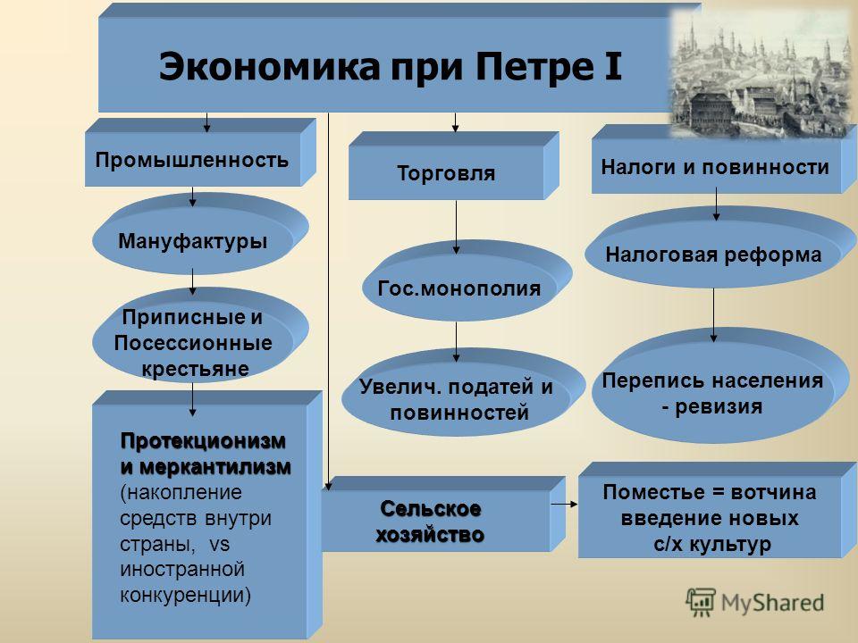 Экономическая политика петра 1 презентация 8 класс торкунов