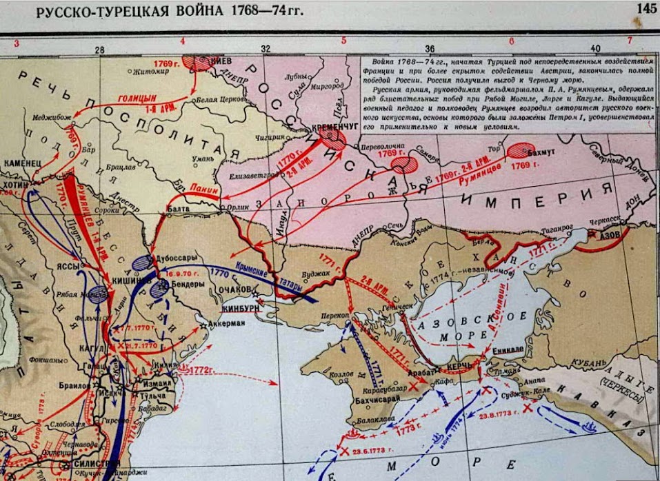 Присоединение крыма к российской империи карта