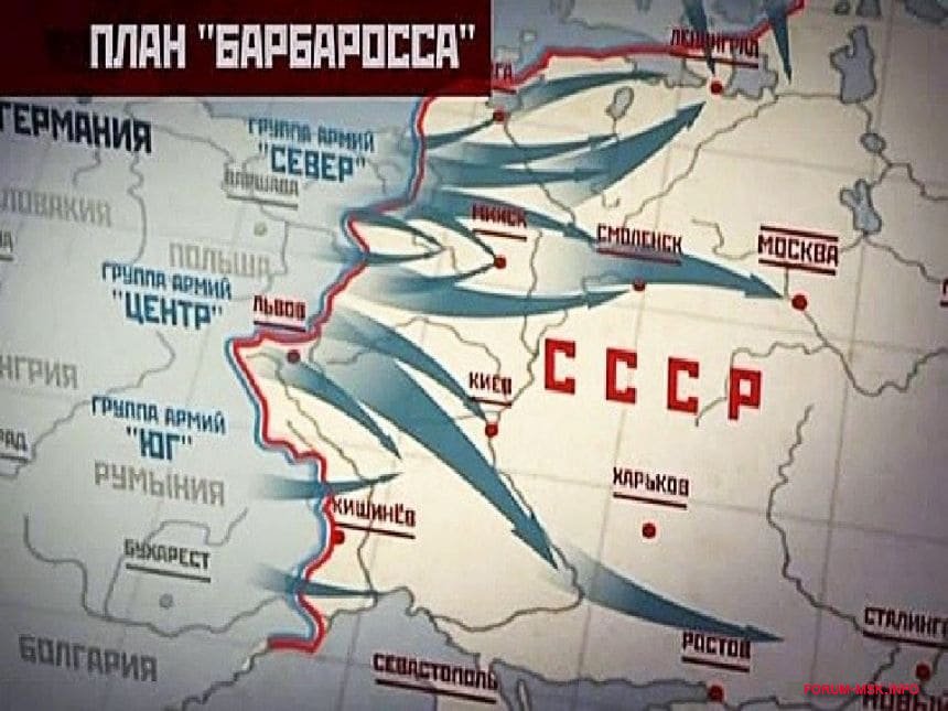 Великая отечественная война 1941 1945 план барбаросса