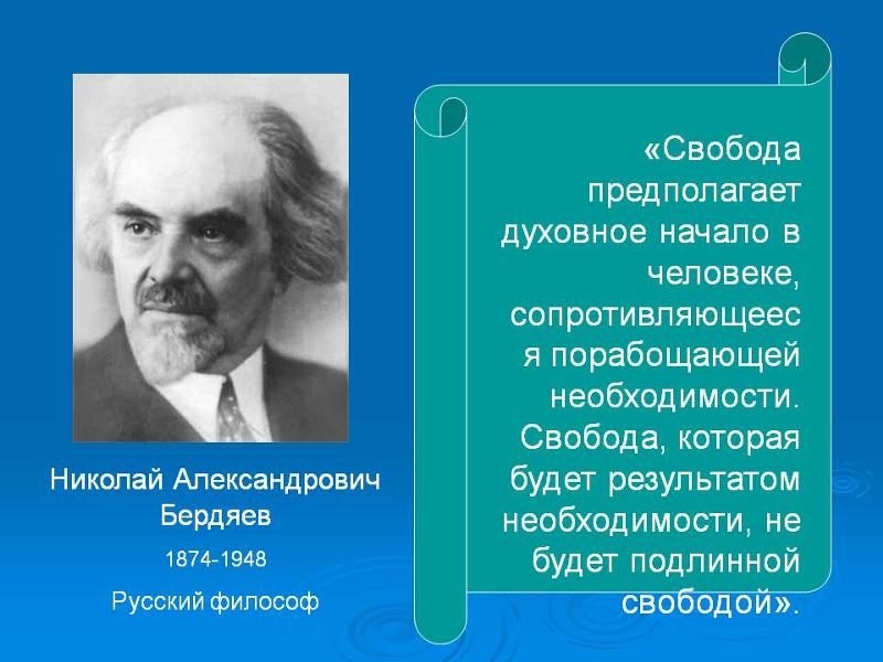 Бердяев николай александрович философия презентация