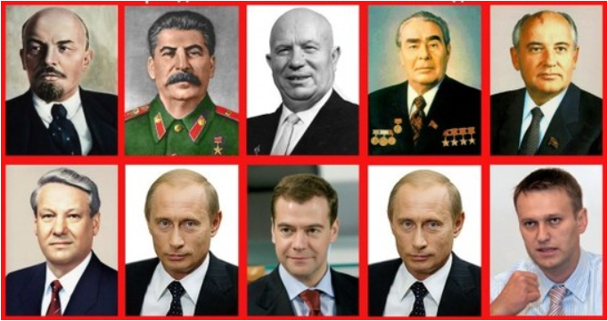 Правители ссср и россии в хронологическом порядке от ленина до путина с датами и фото