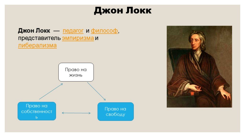 Презентация джон локк биография