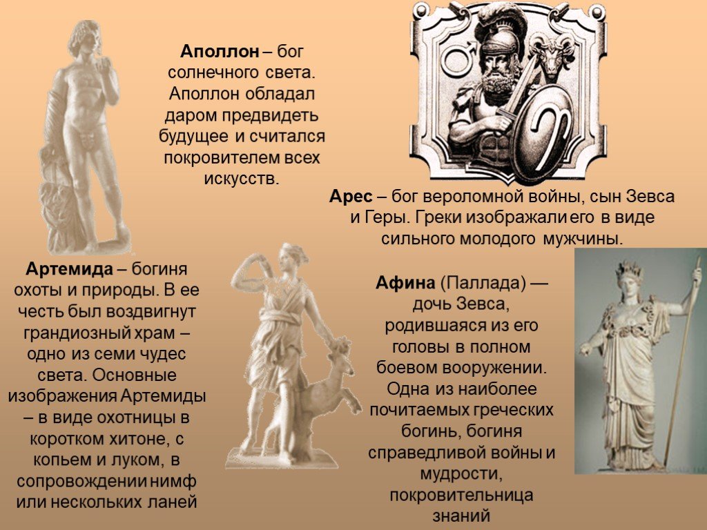 Проект мифы греции