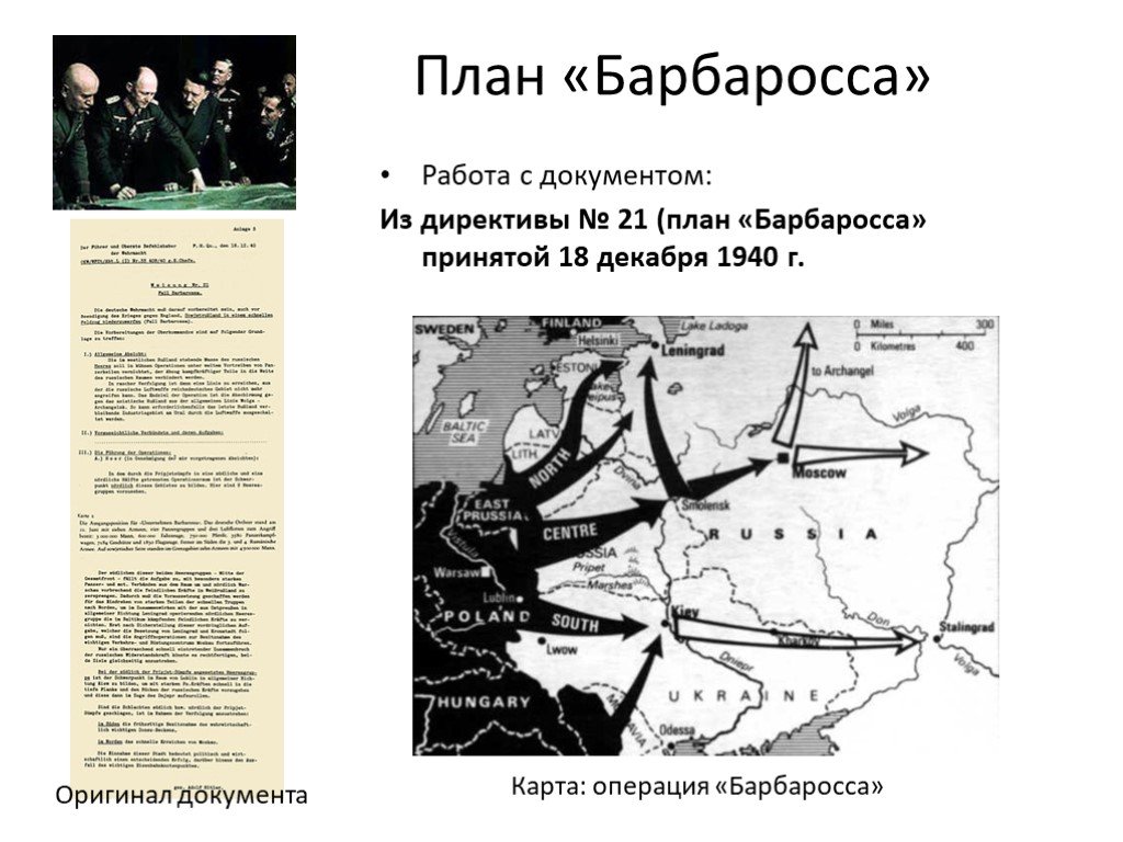 Планы гитлера в отношении ссср