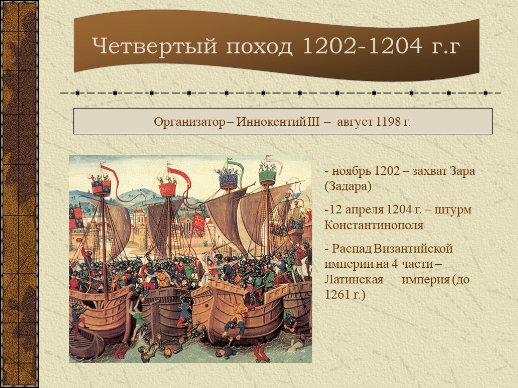 Годы четвертого крестового. Четвёртый крестовый поход (1202—1204). Взятие Константинополя четвертый крестовый поход\. Четвертый крестовый поход (1202-1204 гг.) кратки. Четвертый крестовый поход Осада Задара.