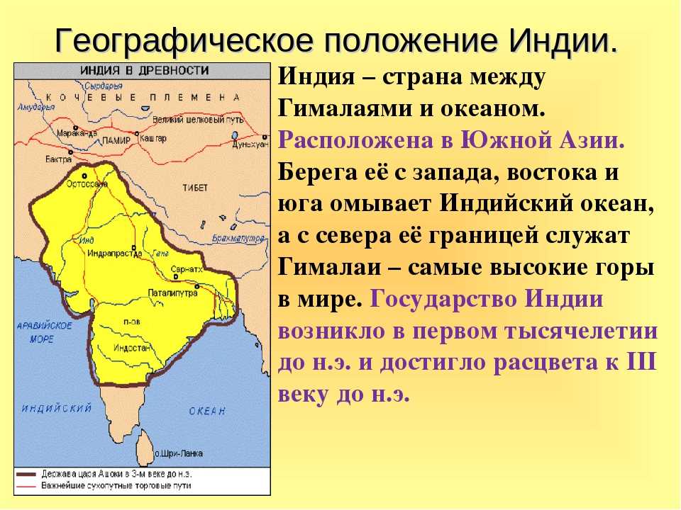 Описание индии по плану 7 класс по географии