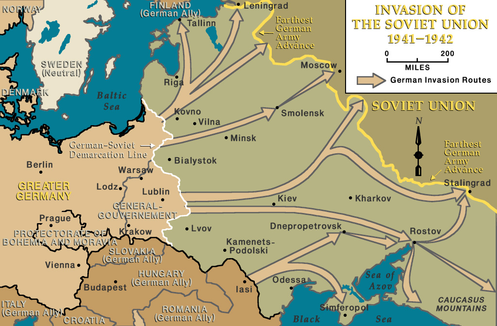 План немецкого нападения на ссср в 1941 г носил кодовое название