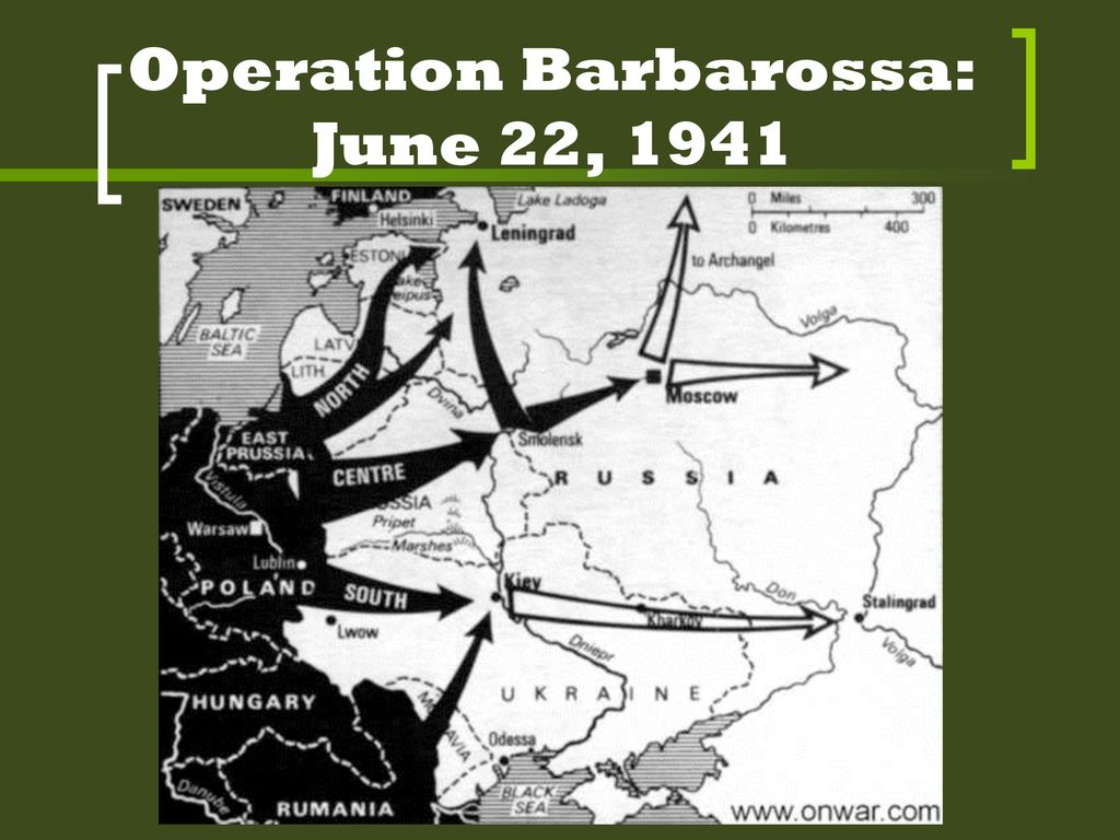 Как назывался план нападения германии на ссср разработанный в 1940 1941 гг