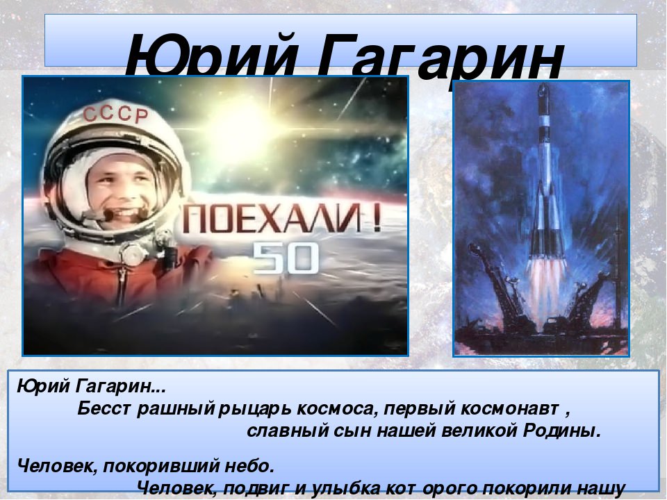 Чтение бороздина первый в космосе. Гагри нполетел в космос. Какого числа Гагарин полетел в космос.