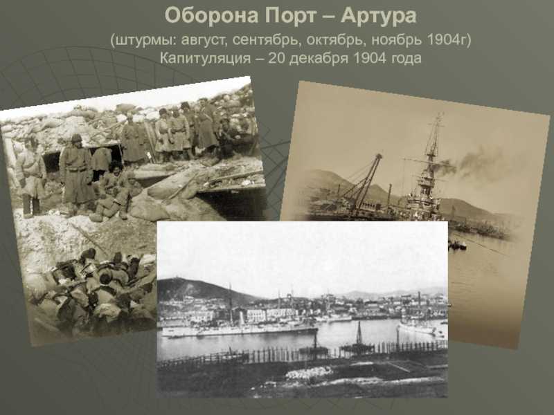 Оборона порт артура фотографии