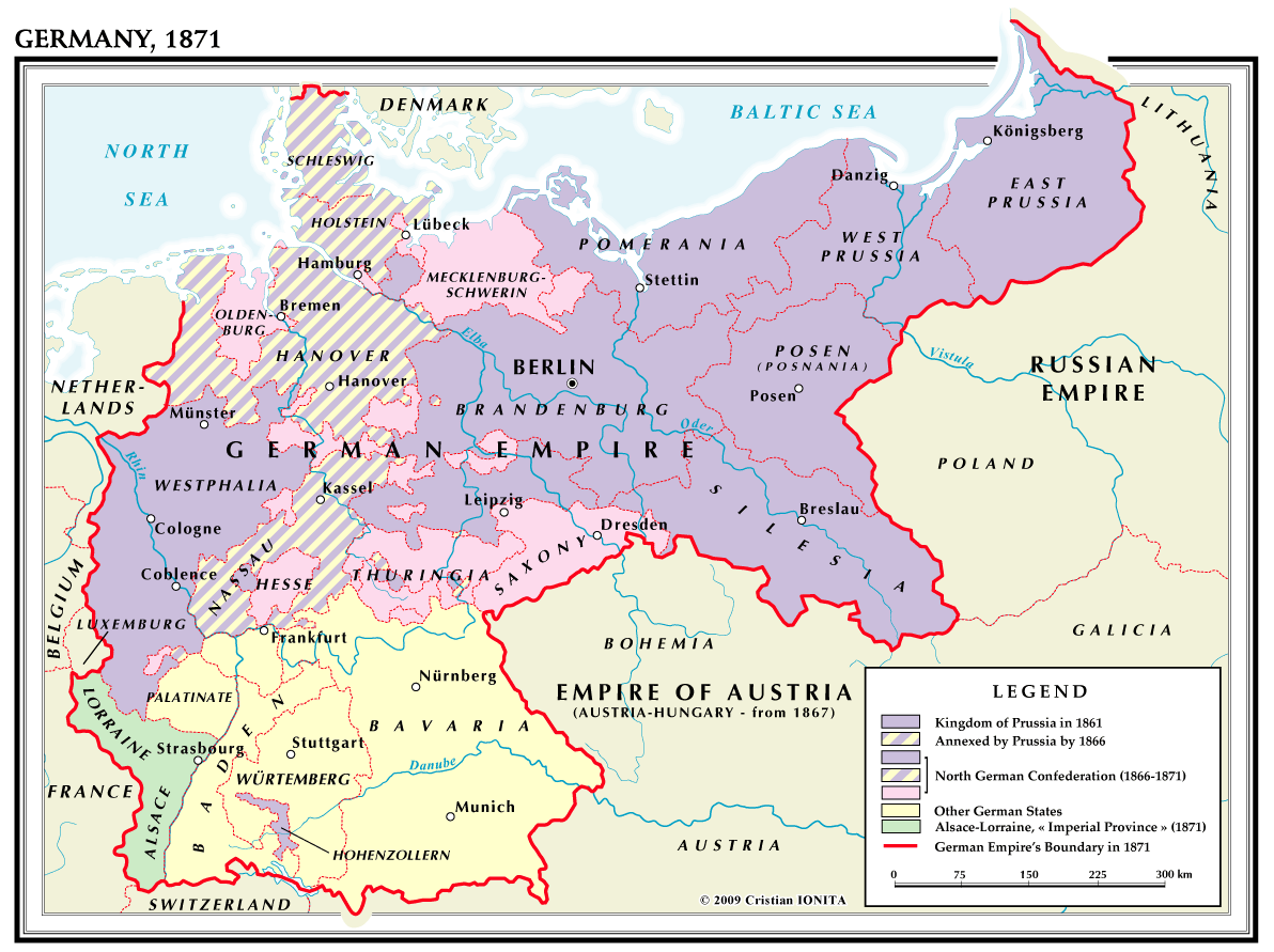 Пруссия какое государство. Карта германской империи 1871 года. Объединение Германии Пруссия 1871. Территории германской империи в 1914. Германия до 1871 года карта.