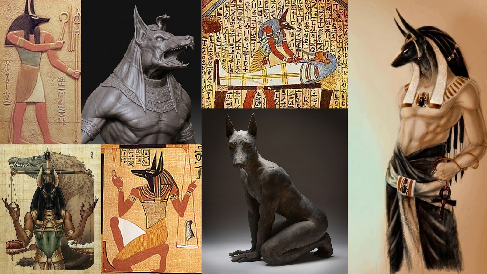 Египетский Бог Анубис древний Египет