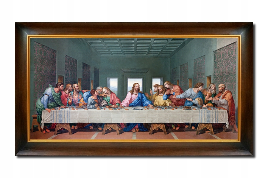 Картина леонардо да винчи тайная вечеря фото в хорошем качестве