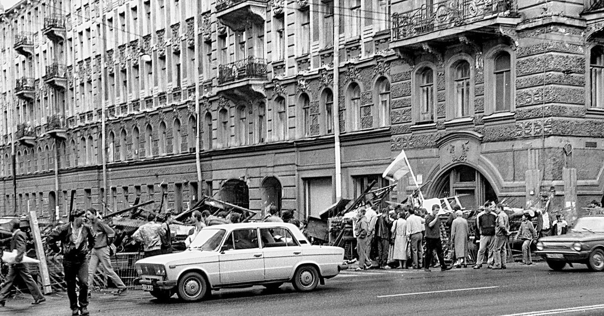 Августовский путч 1991 картинки