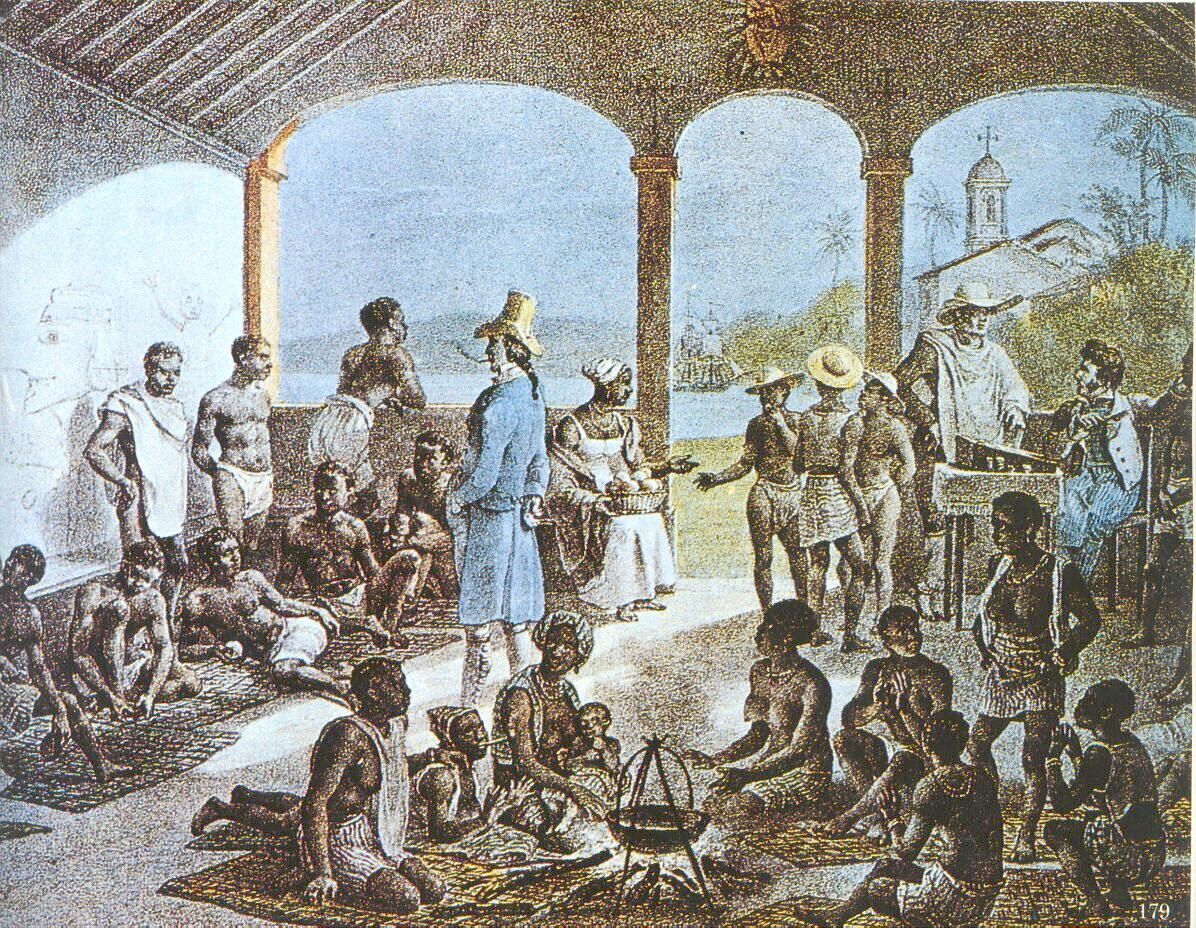 Рынок рабов в Риме