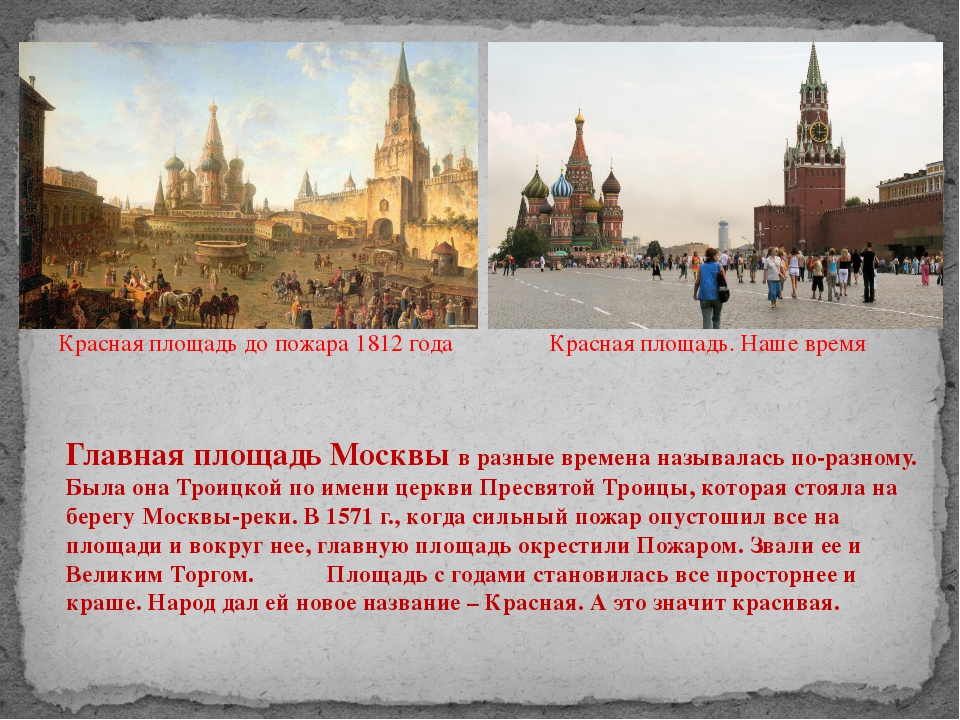 Картинки и рассказы о москве