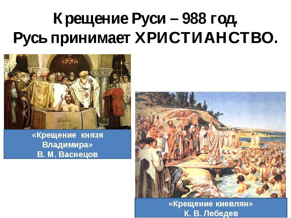 Откуда на русь пришло христианство индия. Крещение Руси 988. 988 Принятие христианства на Руси. Принятие христианства 988.