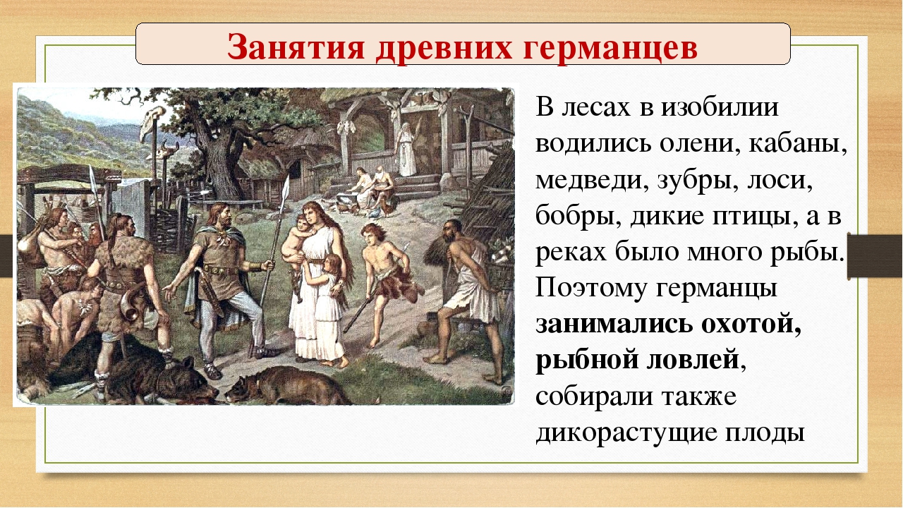 1 век 1 день. Занятия древних германцев. Занятия в древности. Религия древних германцев. Древние германцы занятия.