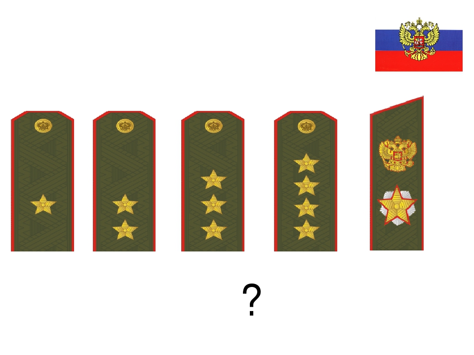 Воинские звания по возрастанию в армии россии и погоны фото от рядового до генерала