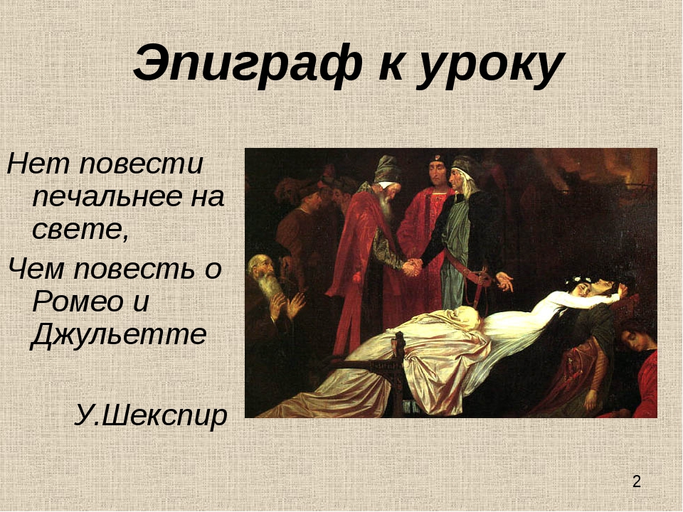 Презентация к уроку литературы 8 класс ромео и джульетта