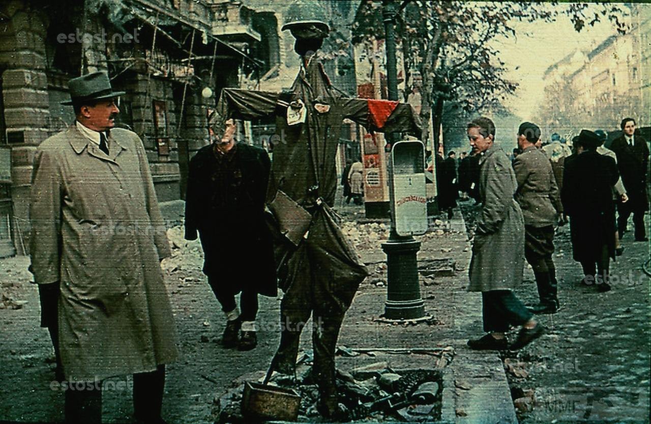 советские солдаты в венгрии 1956